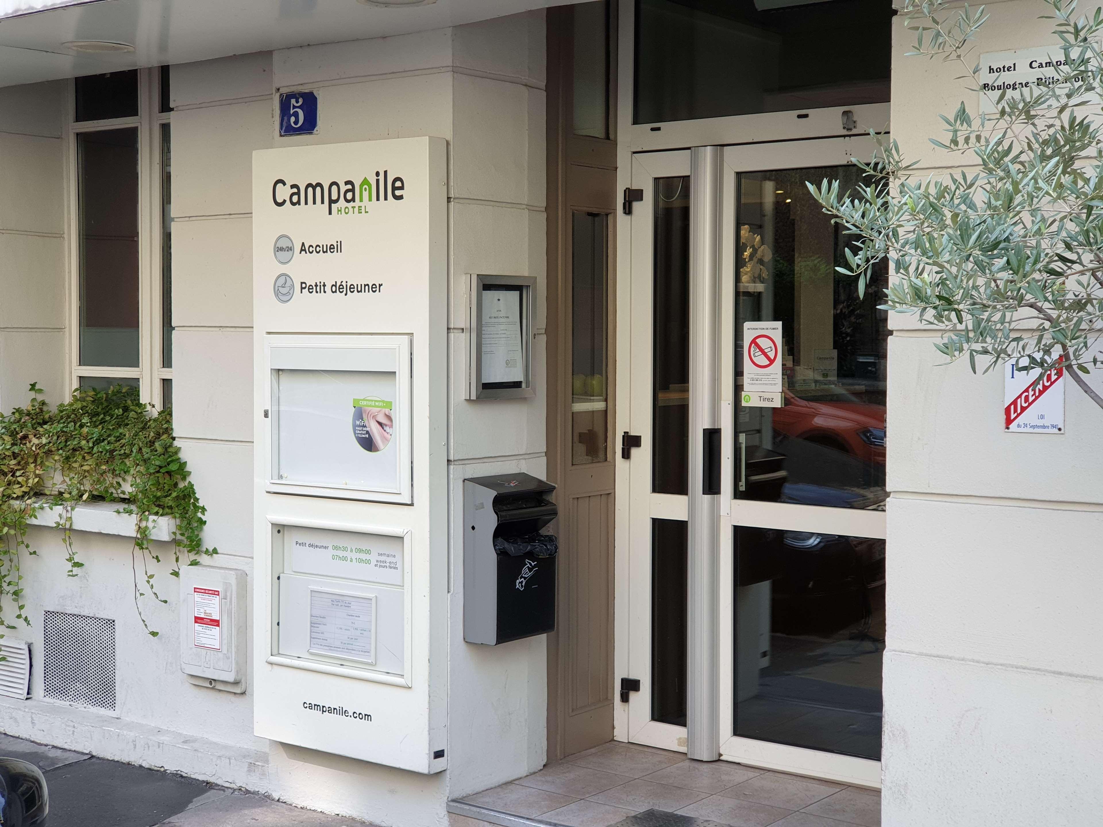 Campanile Paris Ouest - Boulogne Hotell Exteriör bild